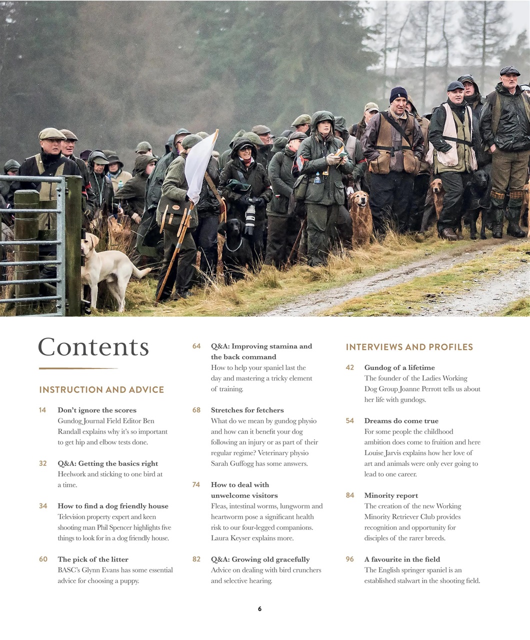 Gundog Journal Preview Pages