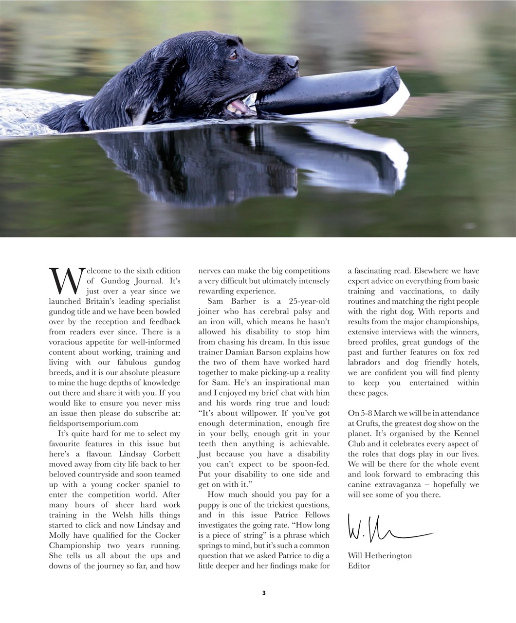 Gundog Journal Preview Pages