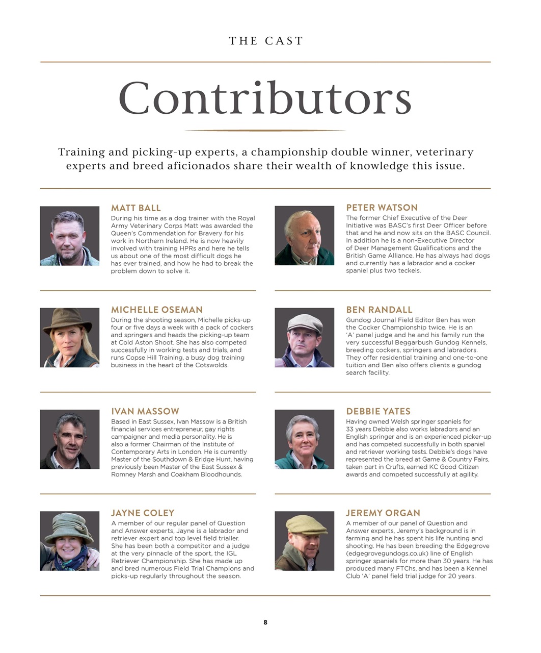 Gundog Journal Preview Pages