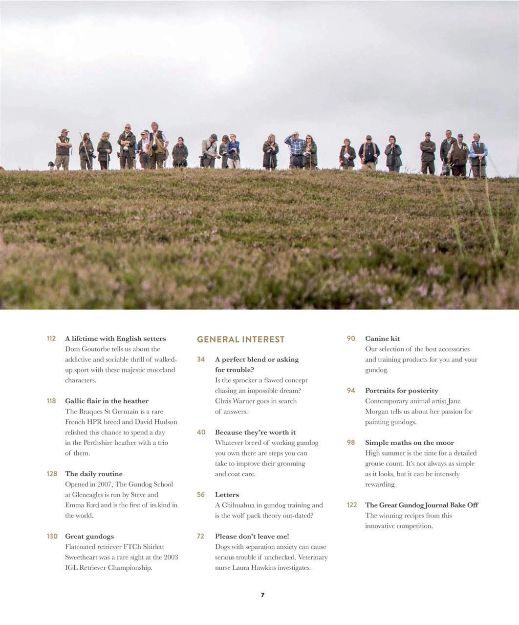 Gundog Journal Preview Pages
