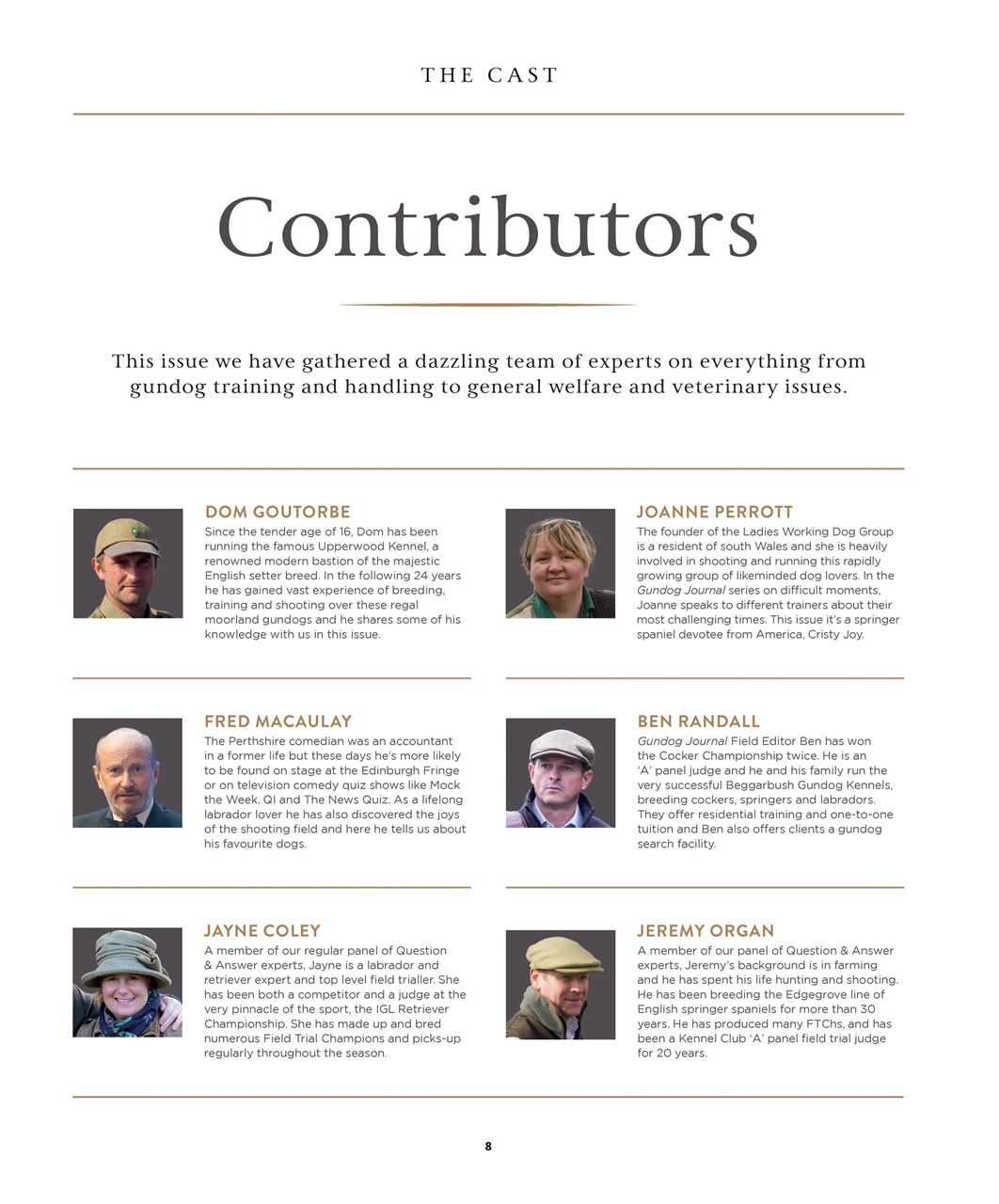 Gundog Journal Preview Pages