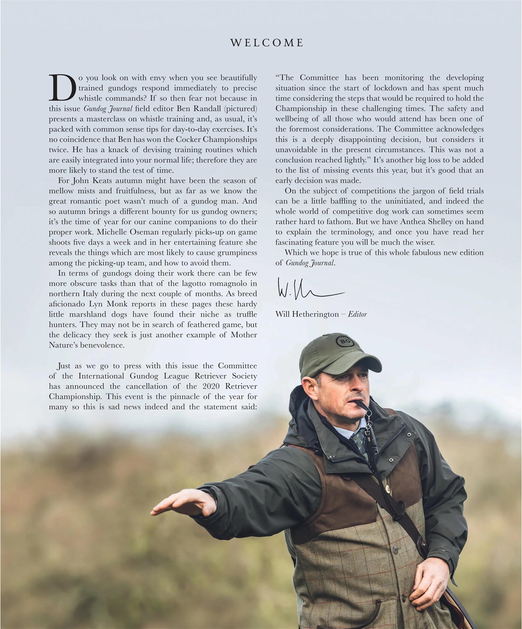 Gundog Journal Preview Pages