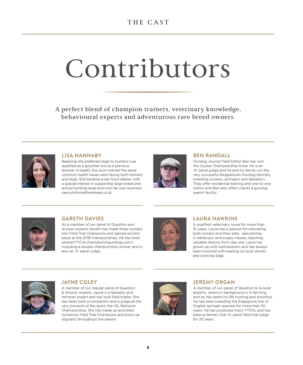 Gundog Journal Preview Pages