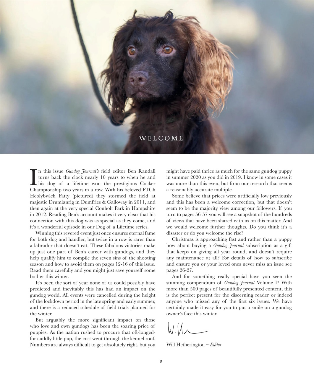 Gundog Journal Preview Pages