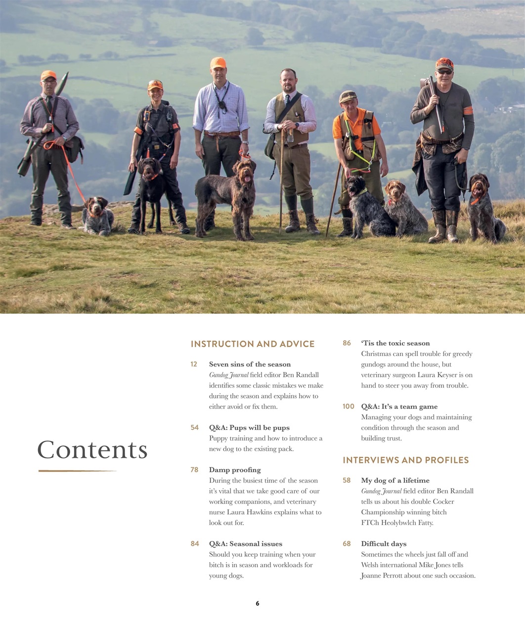Gundog Journal Preview Pages