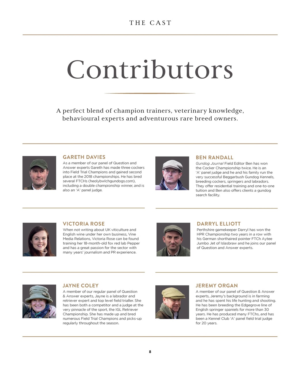 Gundog Journal Preview Pages