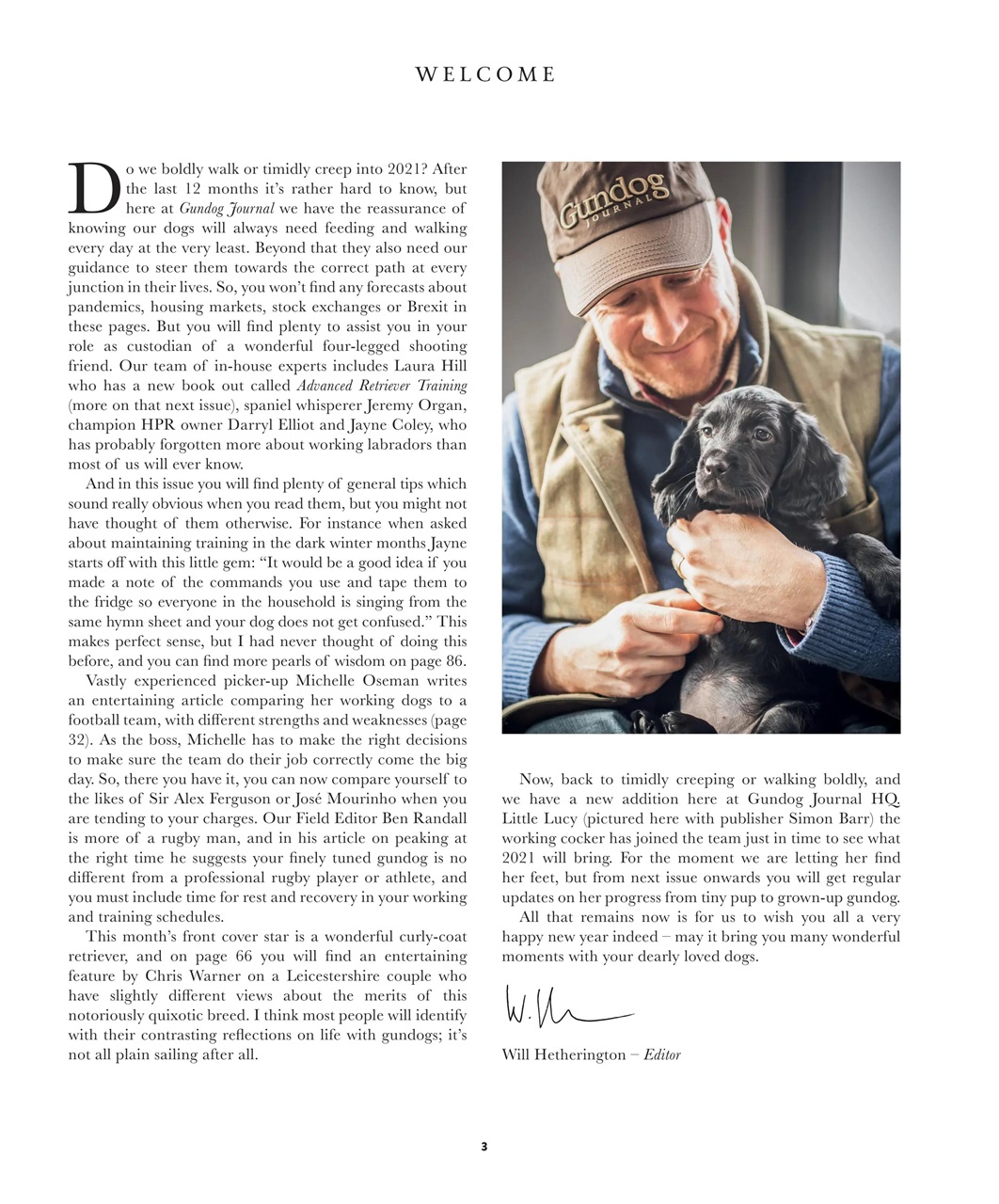 Gundog Journal Preview Pages
