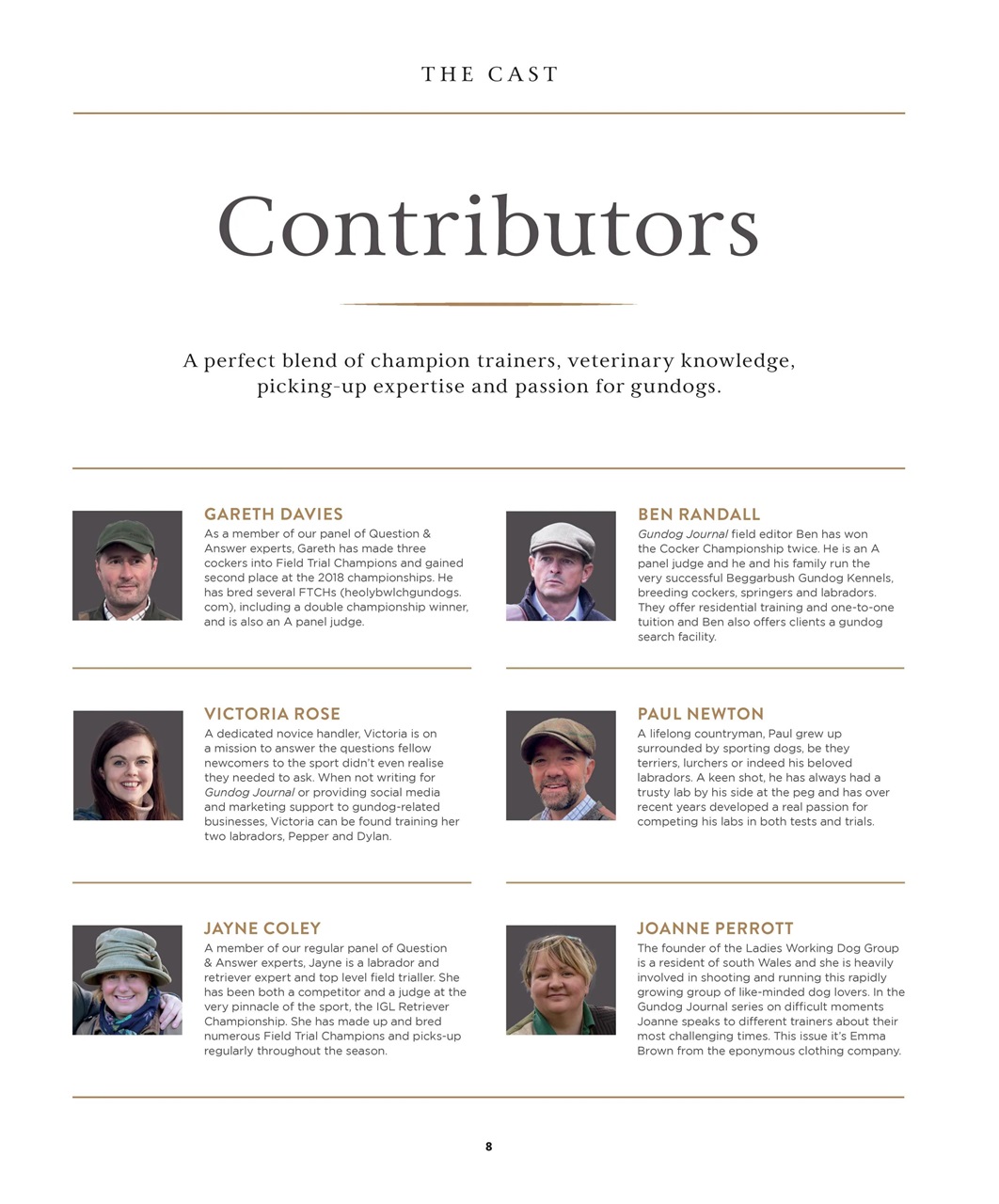 Gundog Journal Preview Pages