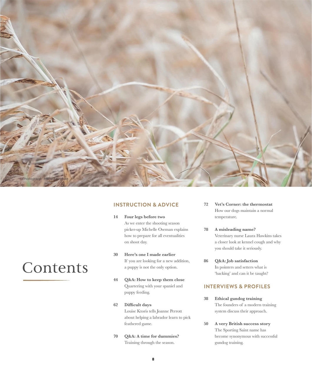 Gundog Journal Preview Pages