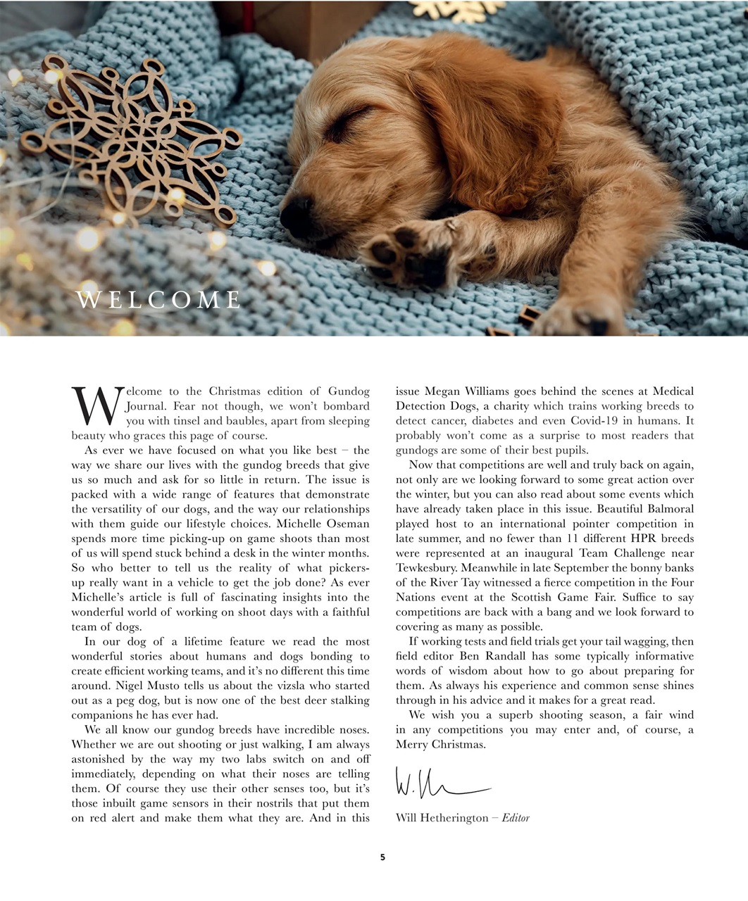 Gundog Journal Preview Pages
