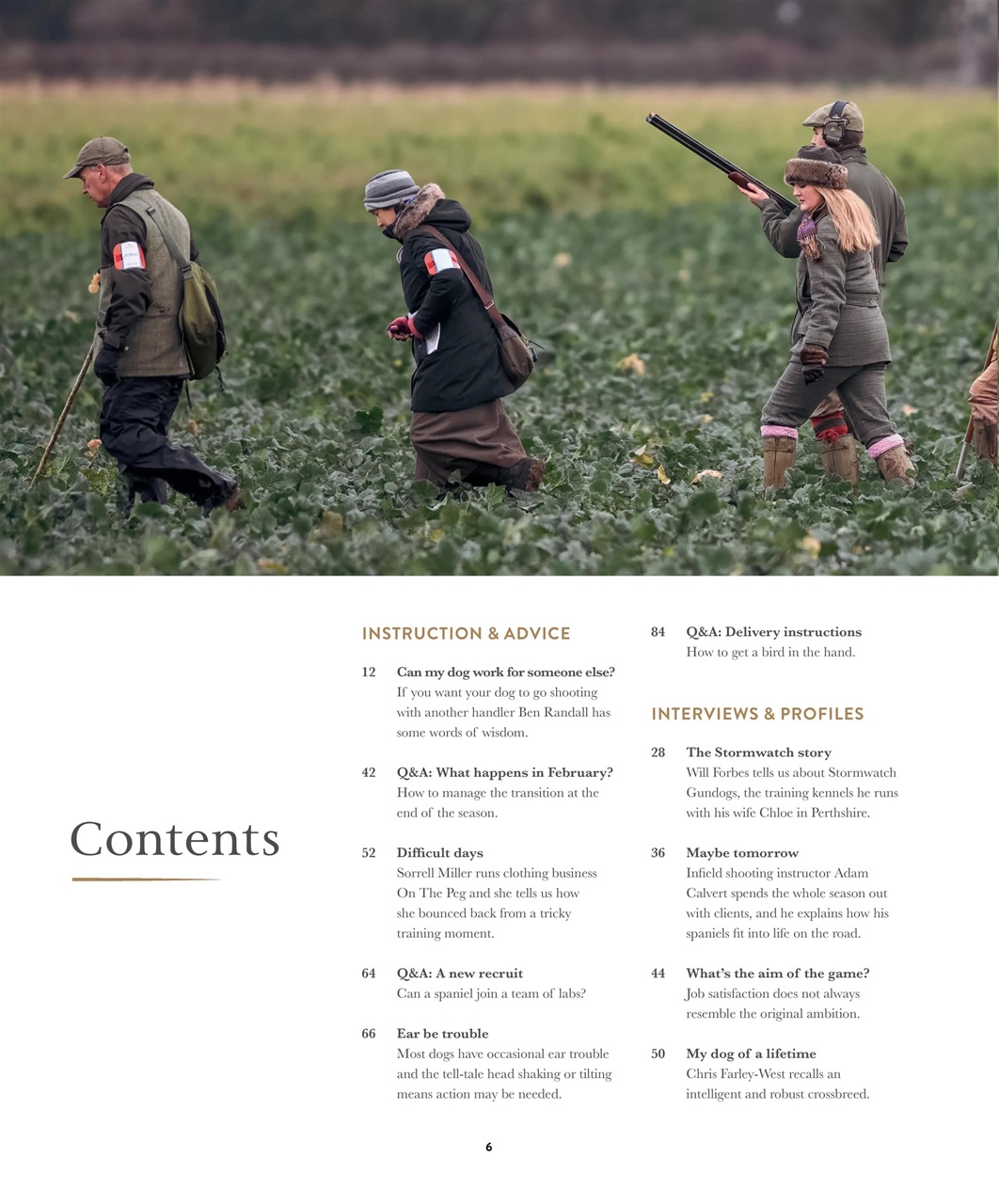 Gundog Journal Preview Pages