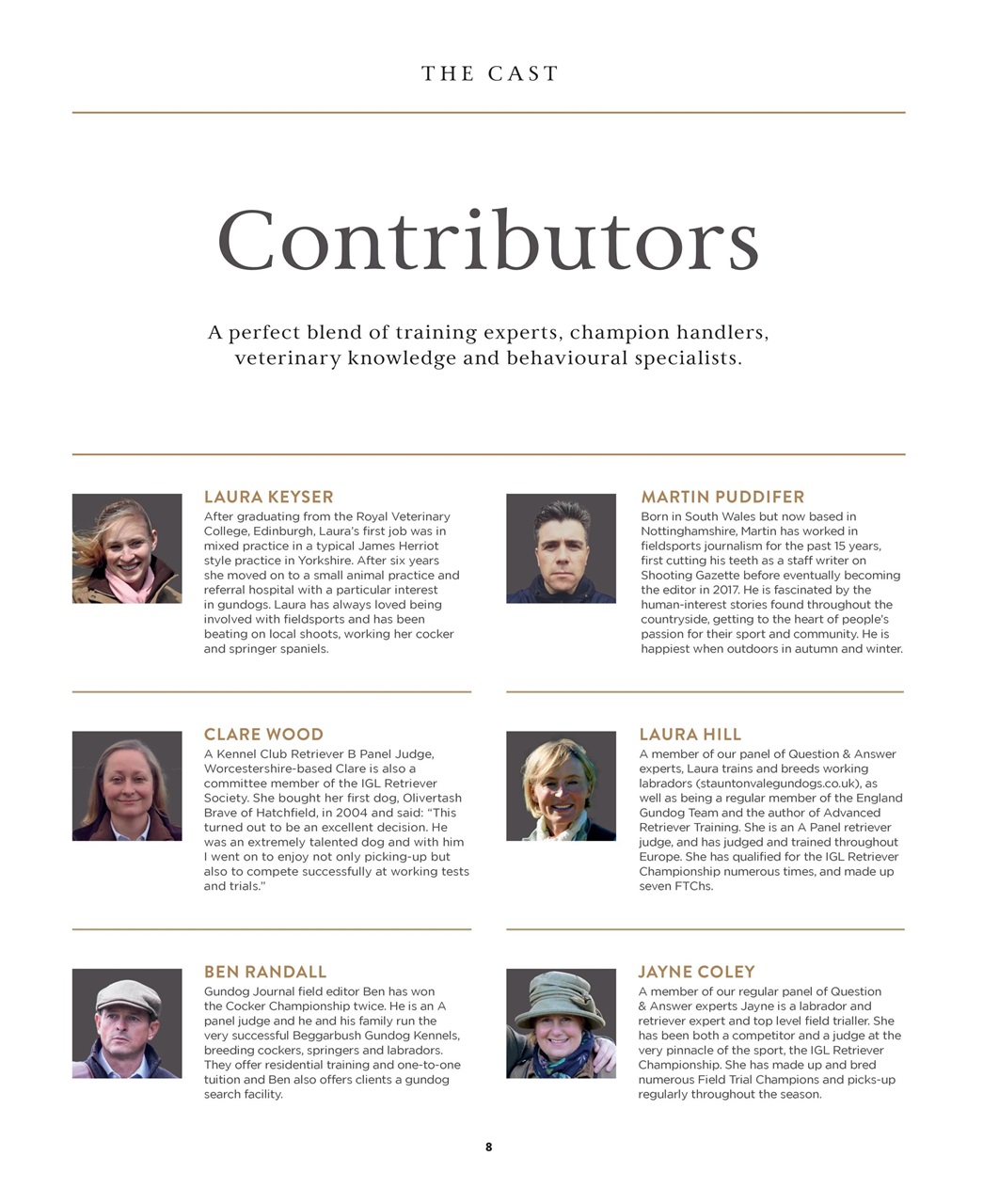 Gundog Journal Preview Pages
