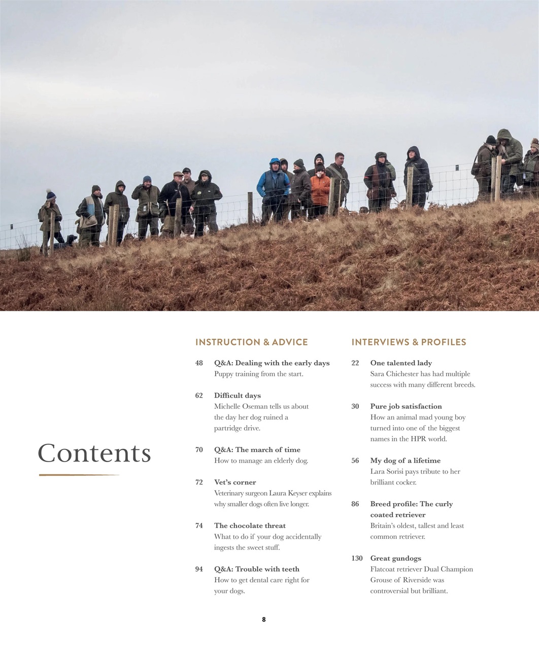 Gundog Journal Preview Pages