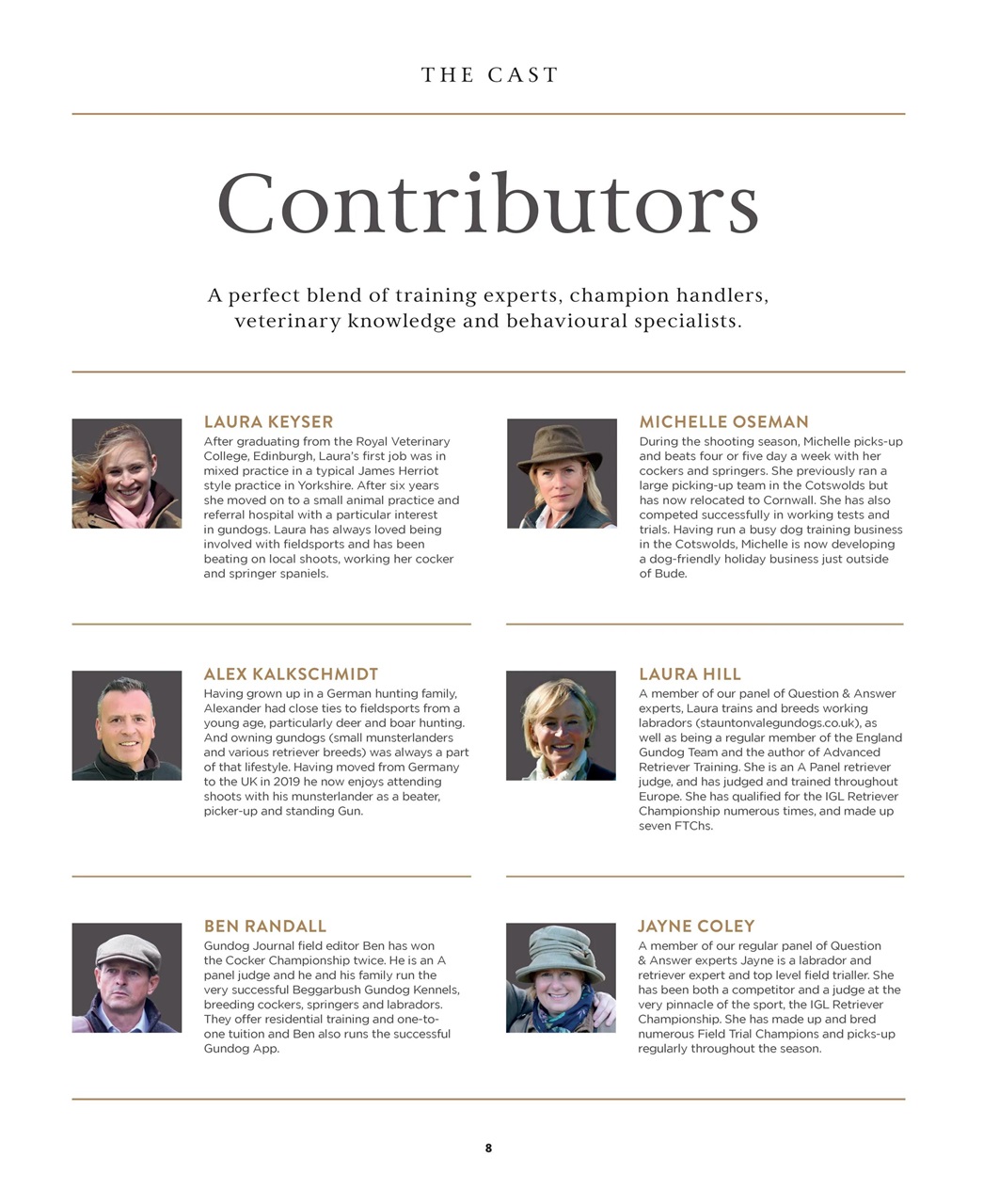 Gundog Journal Preview Pages