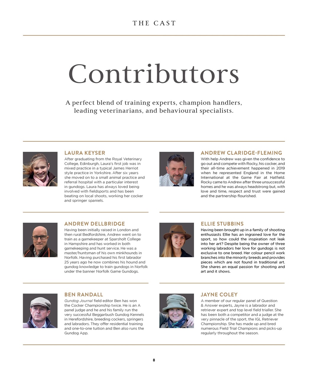 Gundog Journal Preview Pages