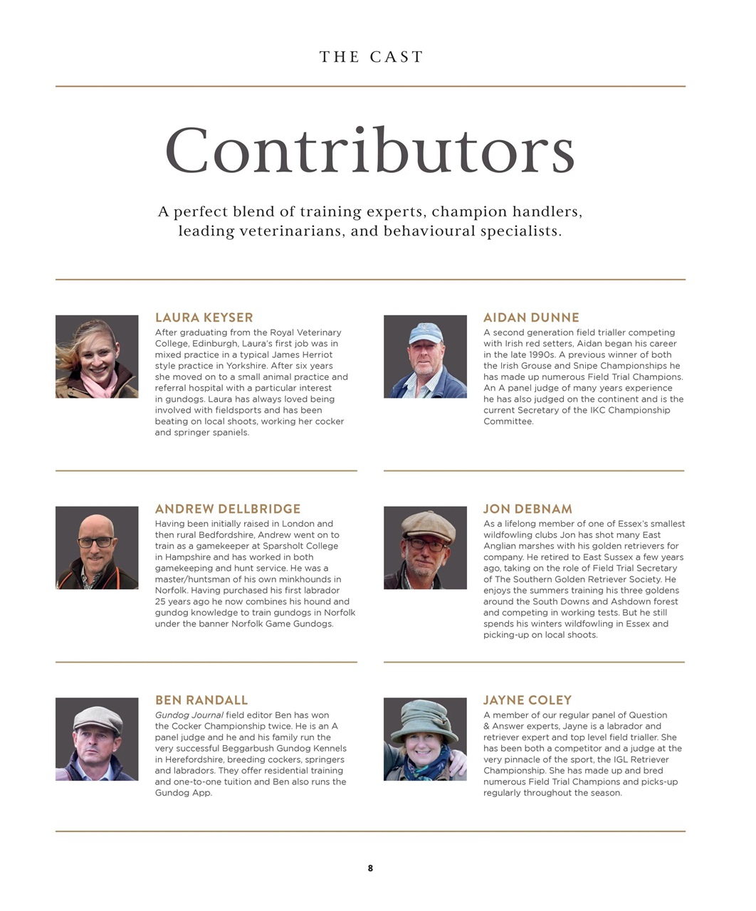 Gundog Journal Preview Pages