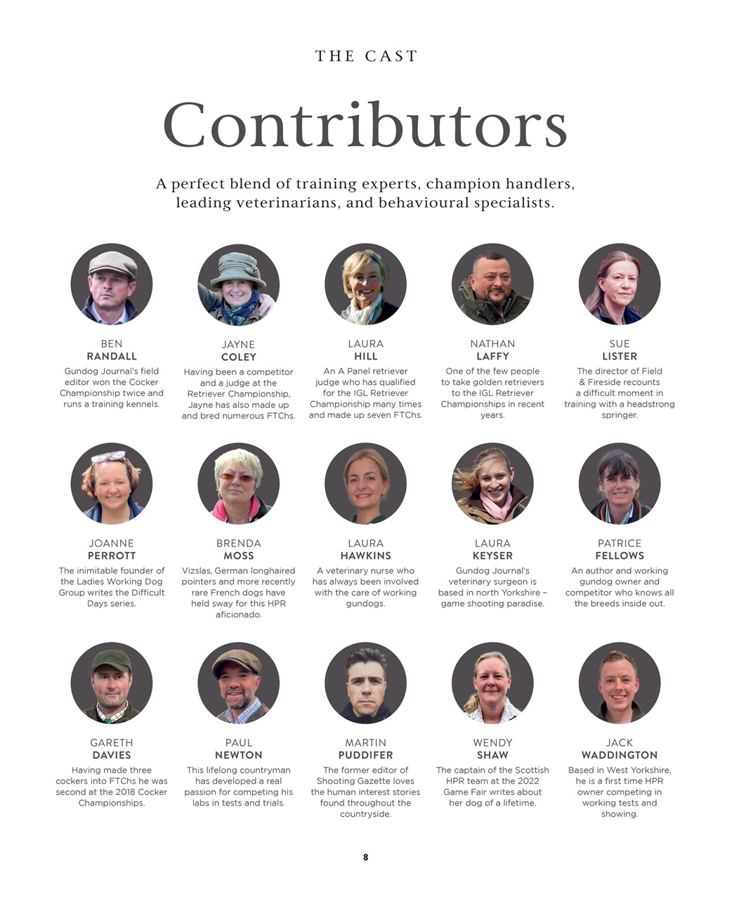 Gundog Journal Preview Pages