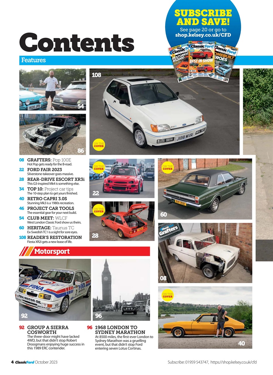 Classic Ford Preview Pages