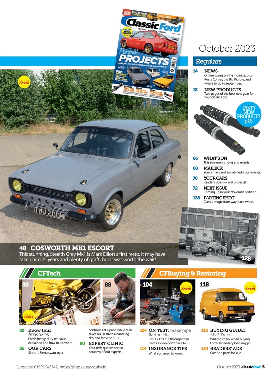 Classic Ford Preview Pages