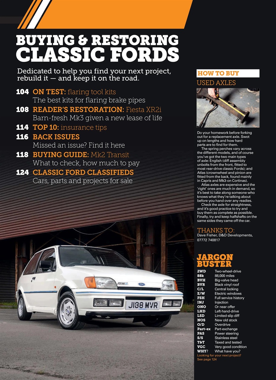 Classic Ford Preview Pages