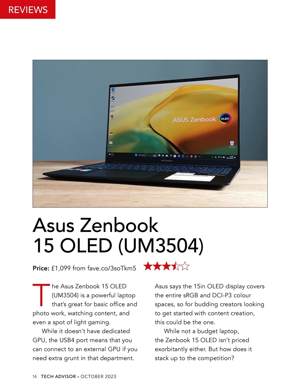 Tech Advisor Preview Pages