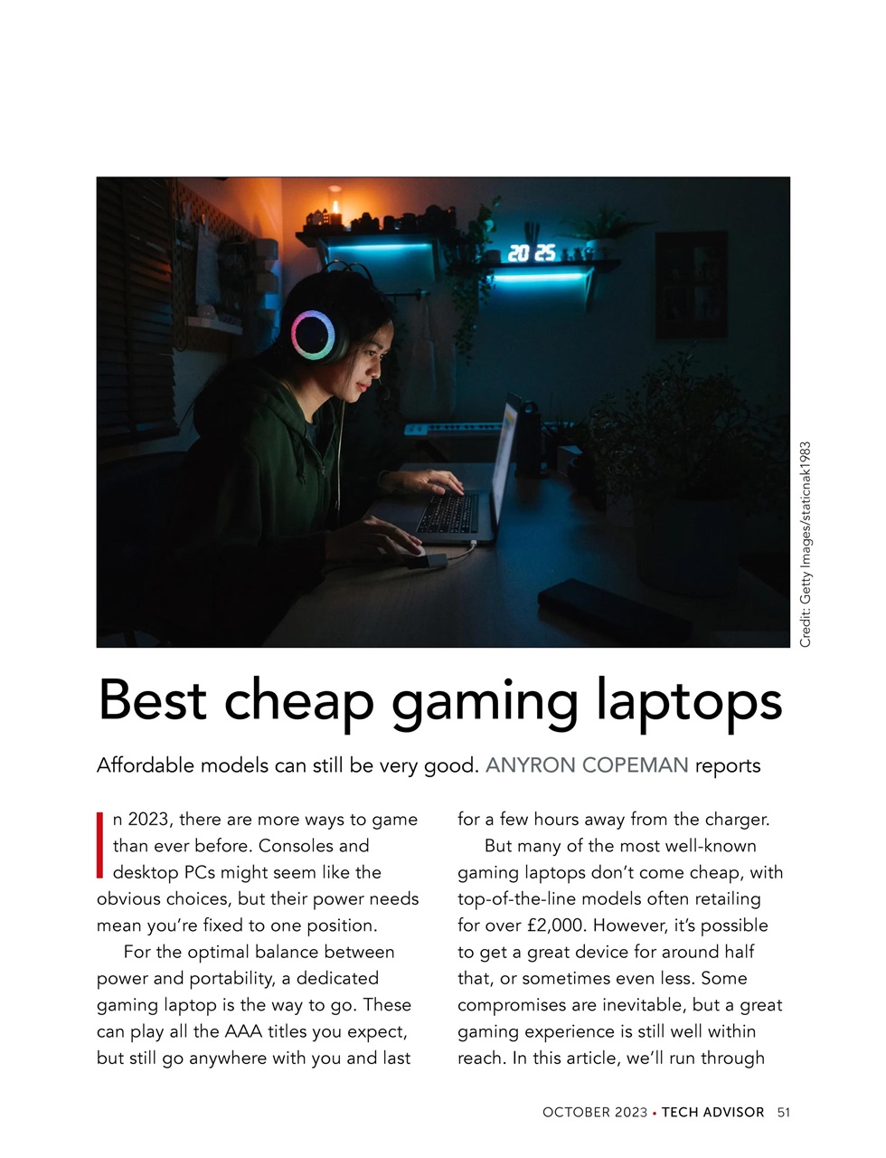 Tech Advisor Preview Pages