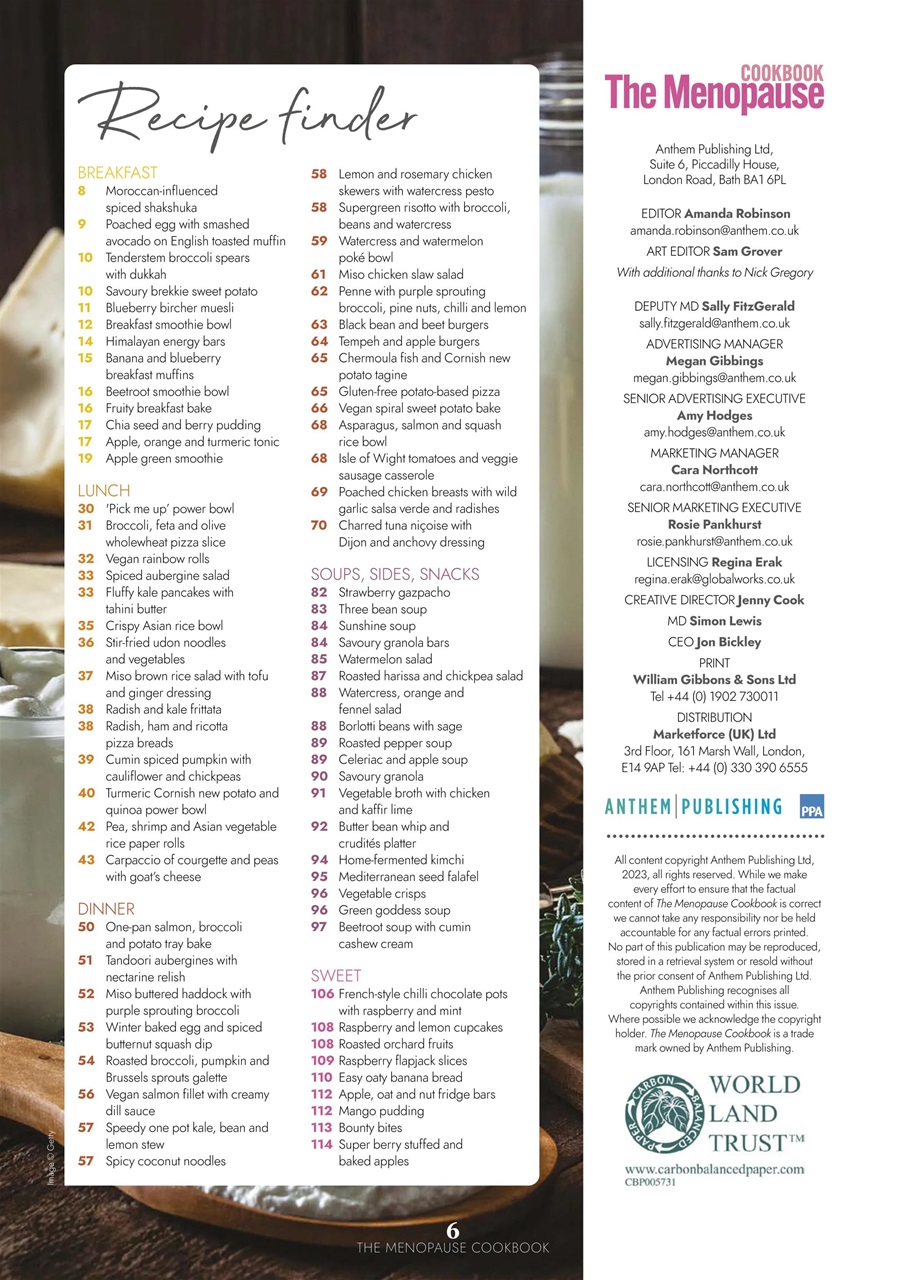 Healthy Eating Preview Pages