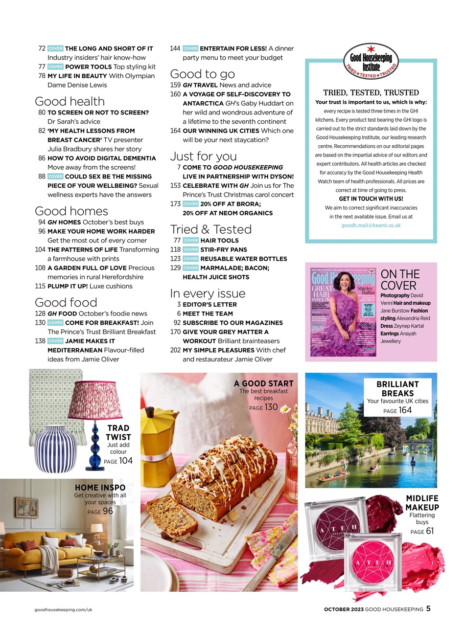 Good Housekeeping Preview Pages