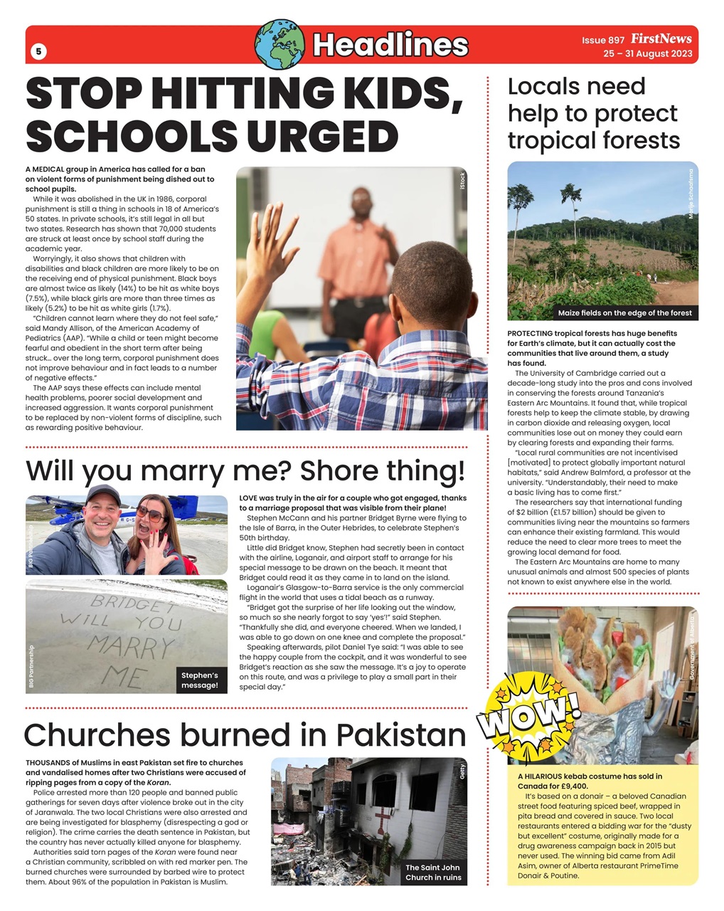 First News Preview Pages