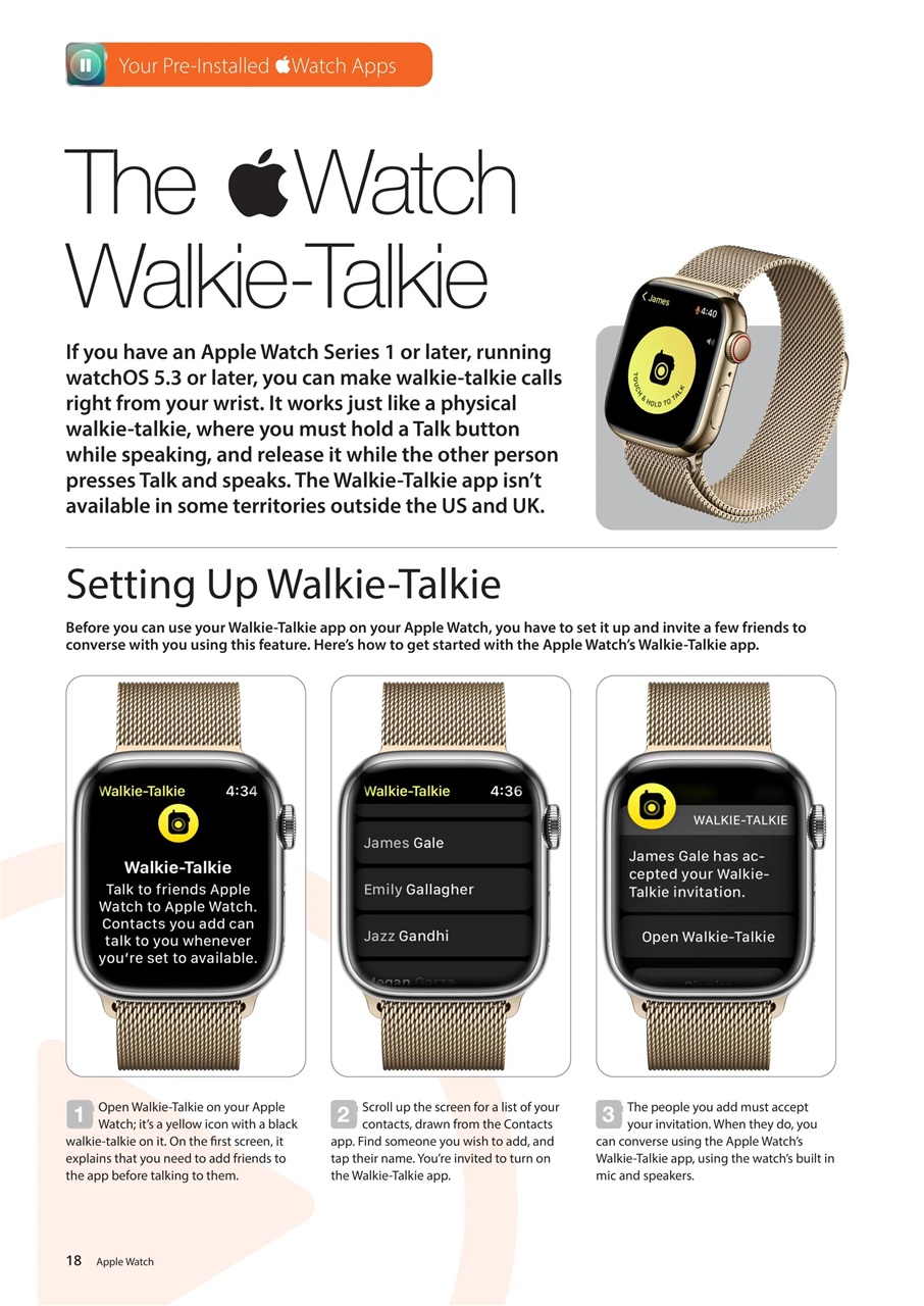 Essential Apple User Preview Pages