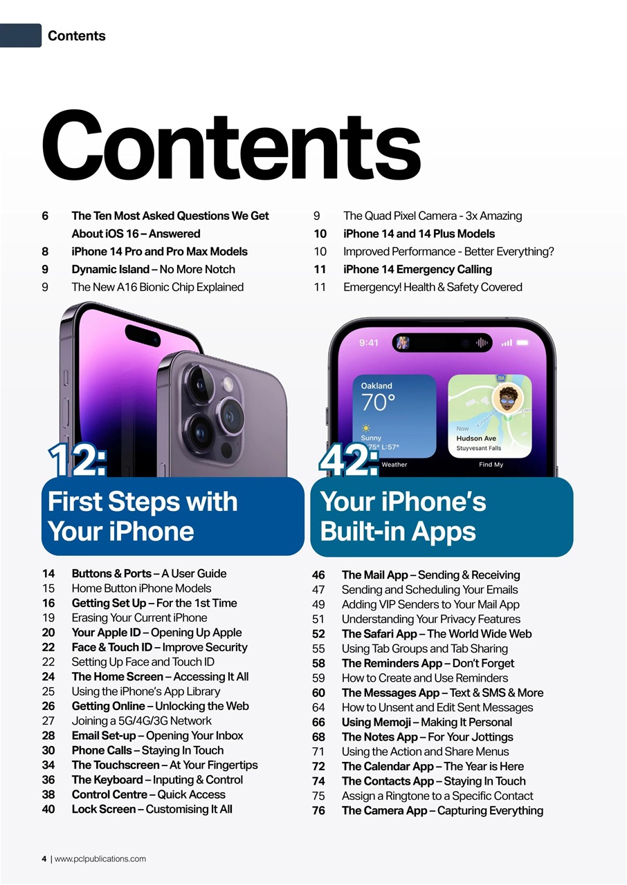 Essential Apple User Preview Pages