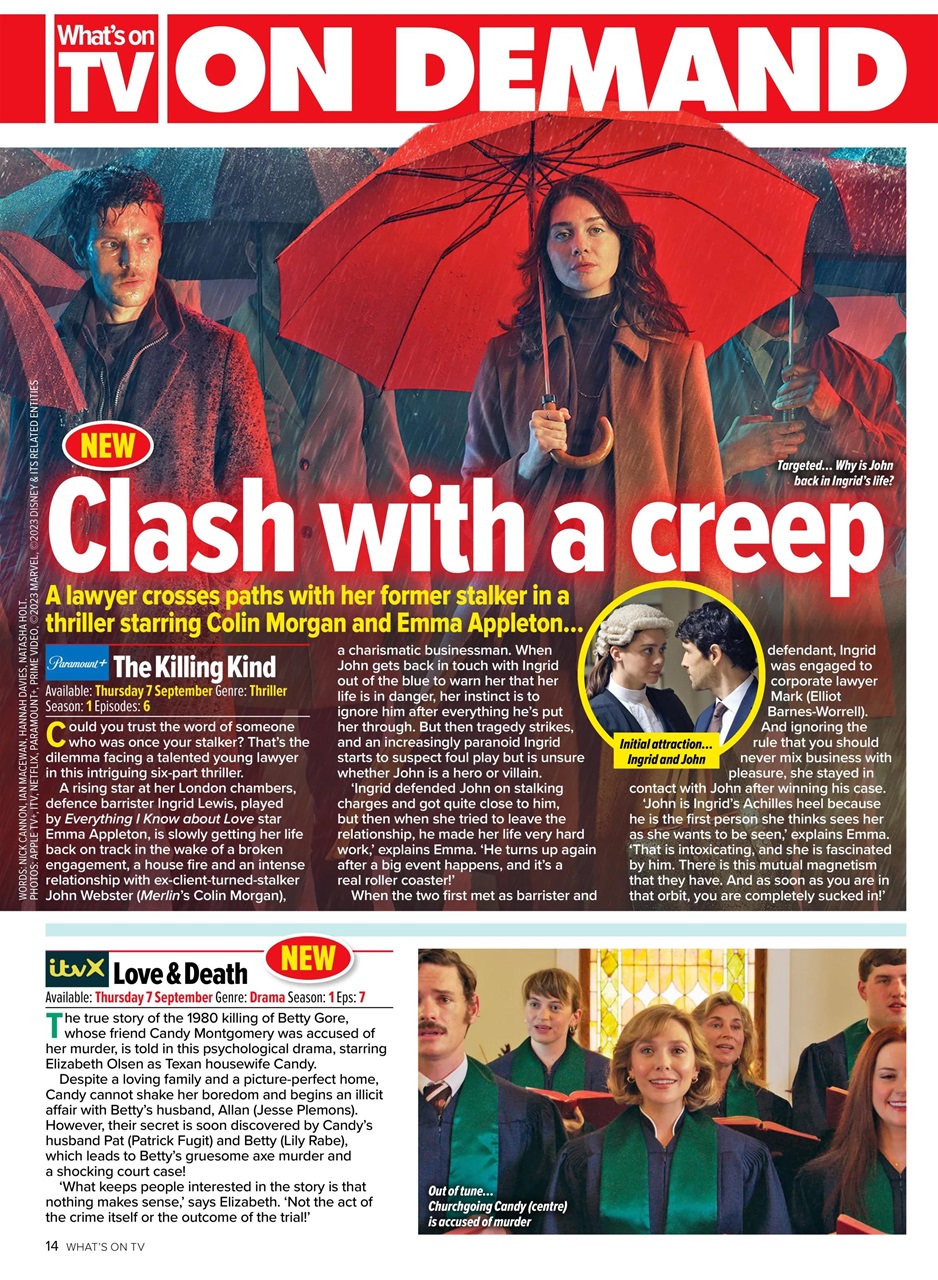 What's on TV Preview Pages