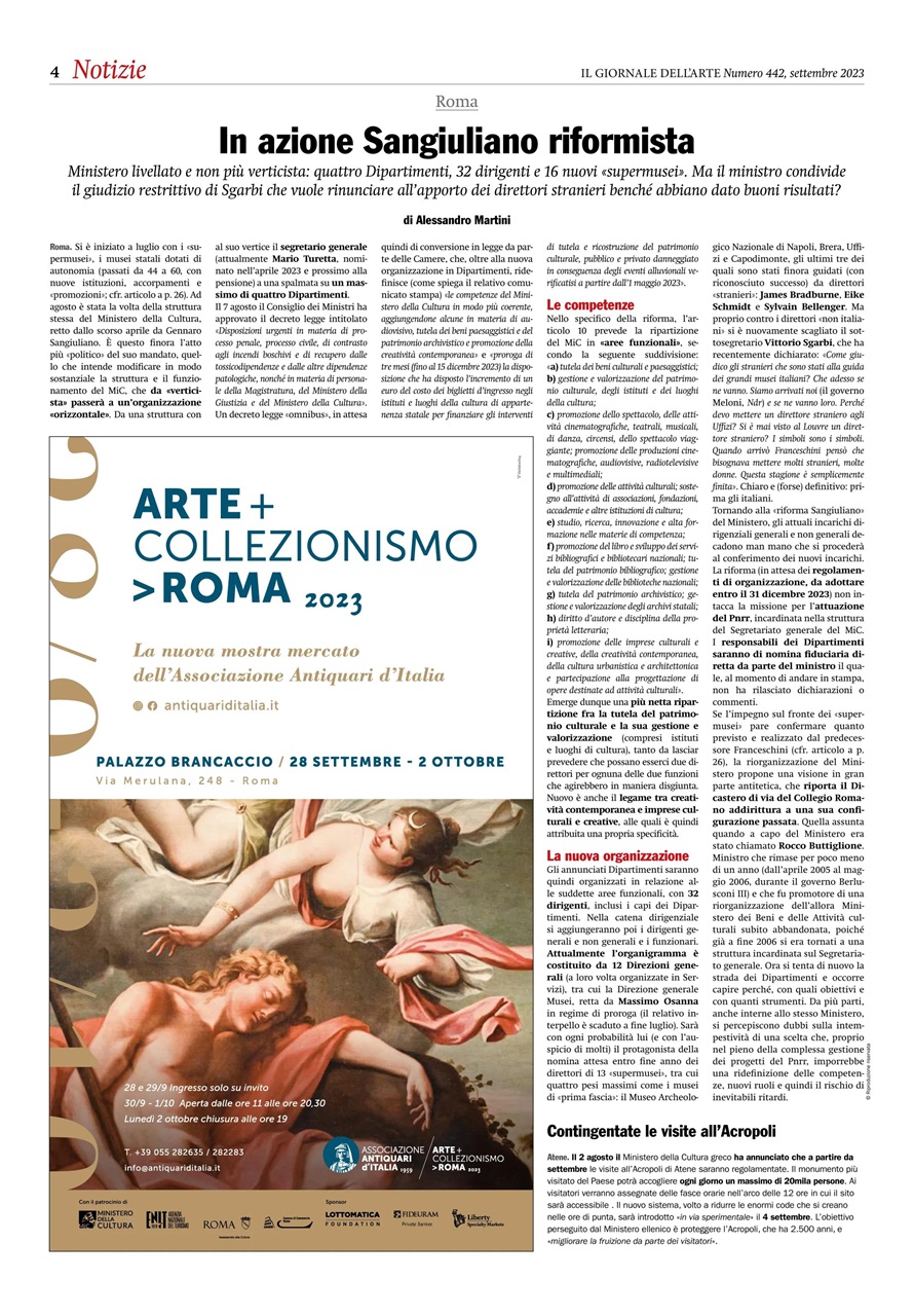 Il Giornale Dell’Arte Preview Pages
