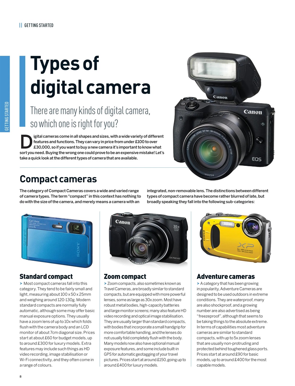 Digital Camera User Preview Pages