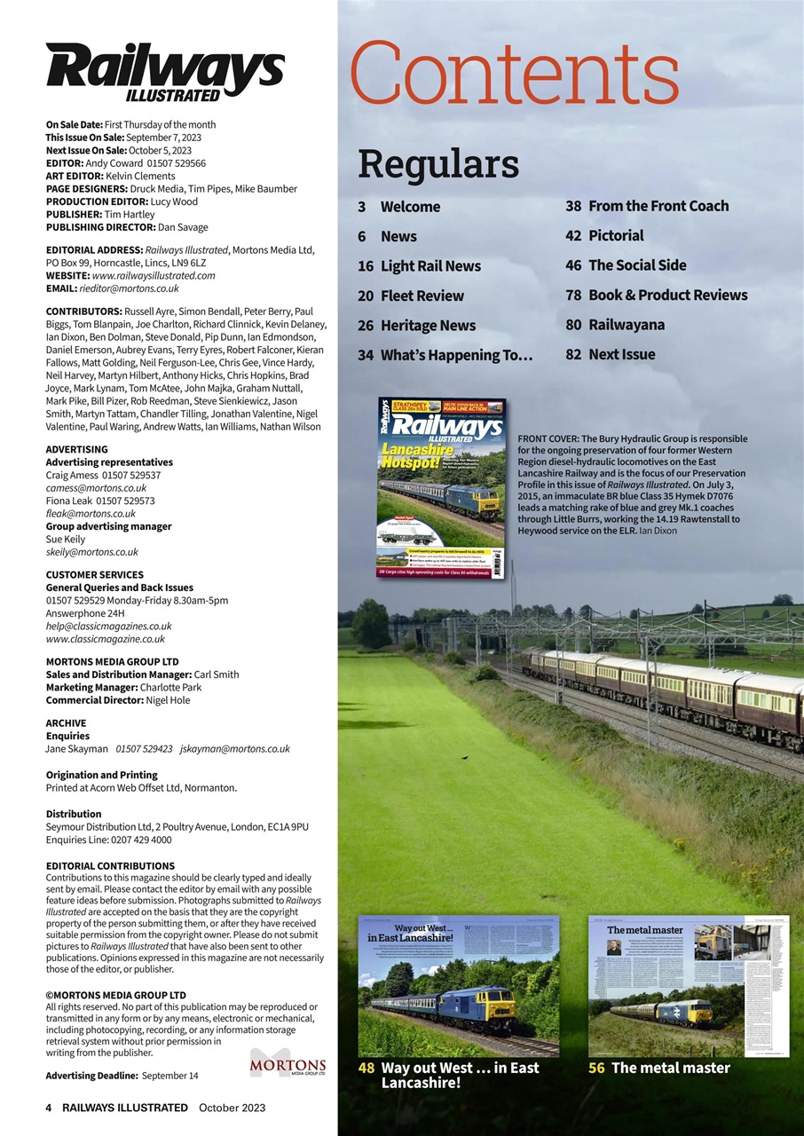 Railways Illustrated Preview Pages