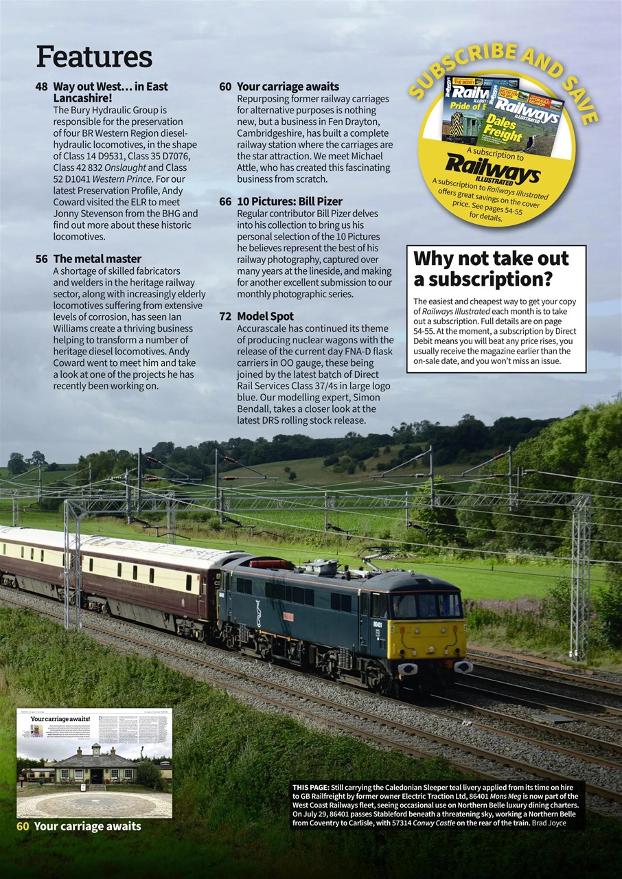 Railways Illustrated Preview Pages