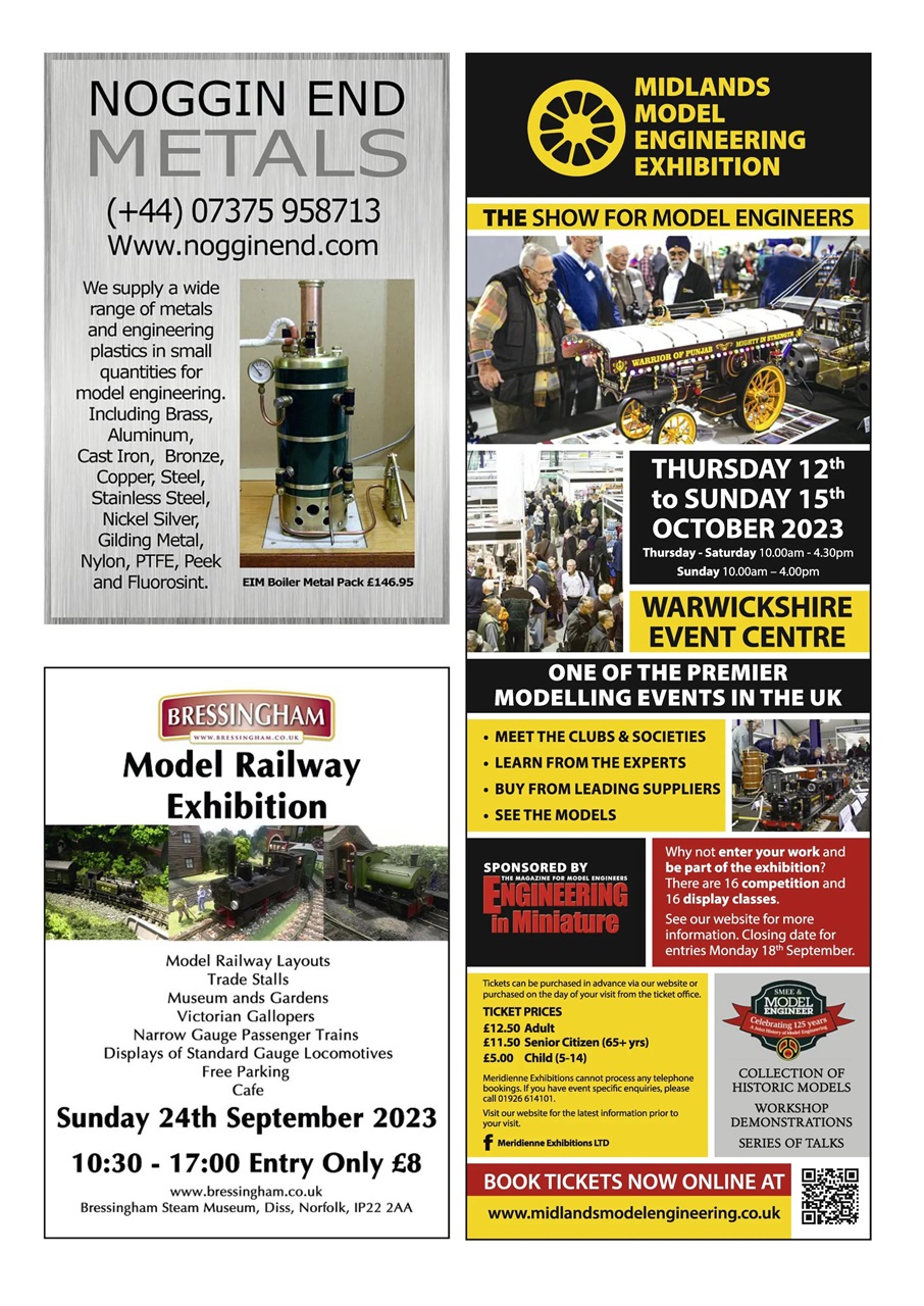 Model Engineer Preview Pages