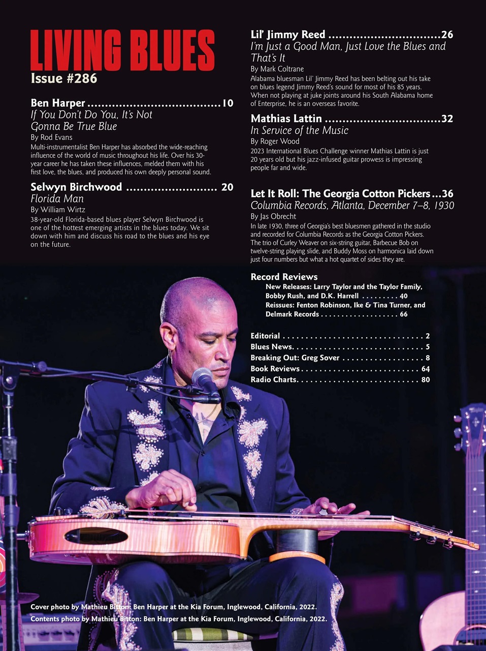 Living Blues Preview Pages