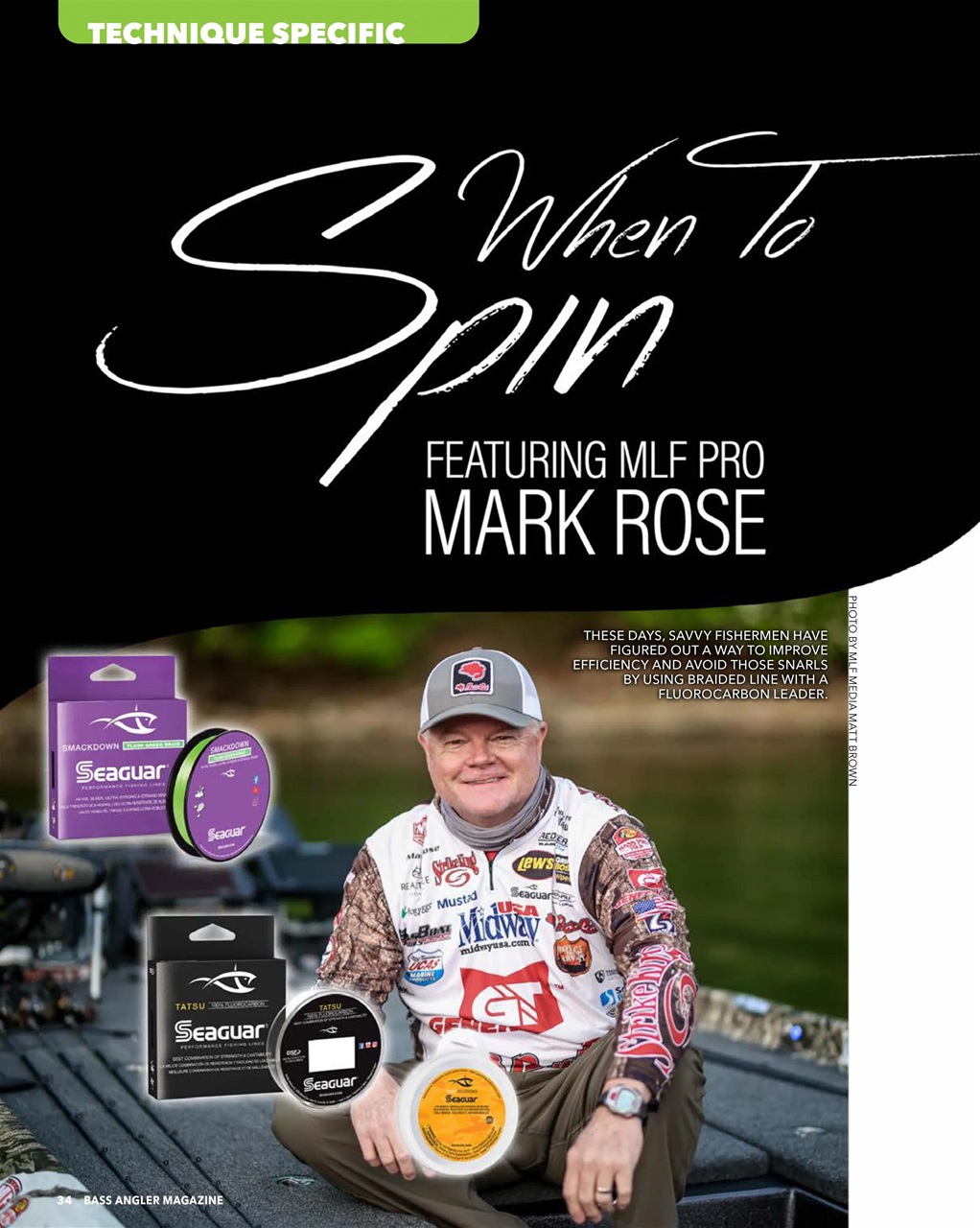 BASS ANGLER MAGAZINE Preview Pages