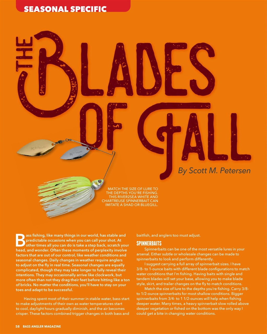 BASS ANGLER MAGAZINE Preview Pages