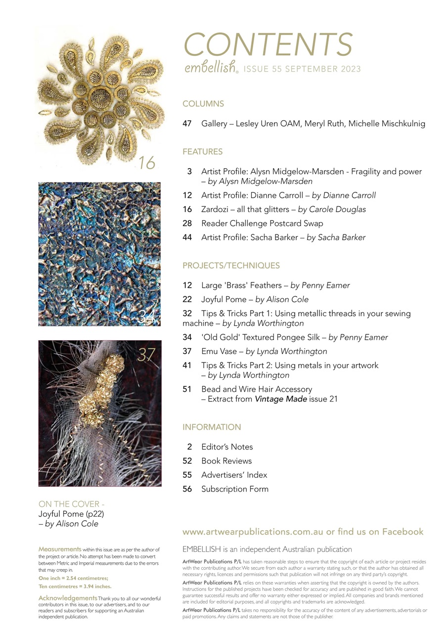 Embellish Preview Pages