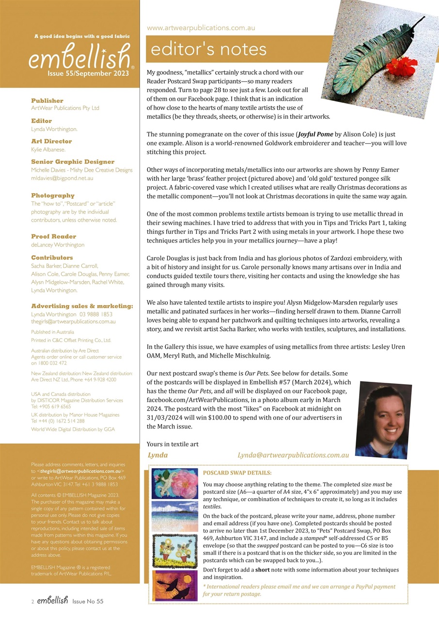 Embellish Preview Pages