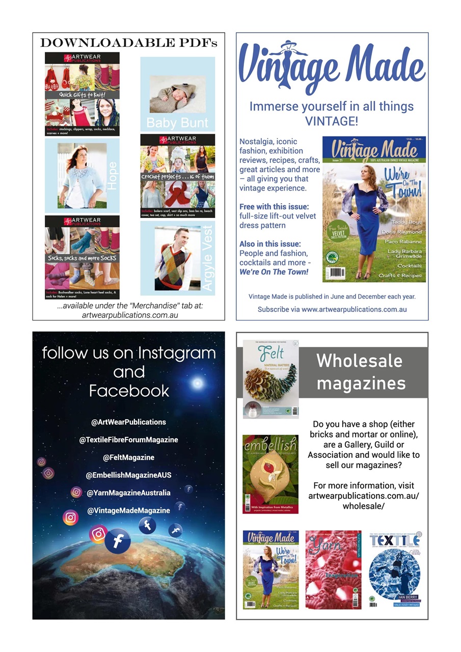 Textile Fibre Forum Preview Pages