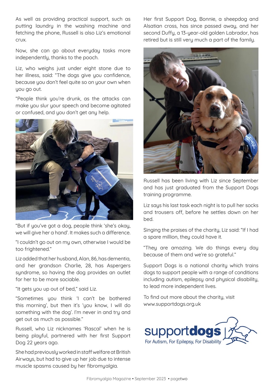 Fibromyalgia Magazine Preview Pages