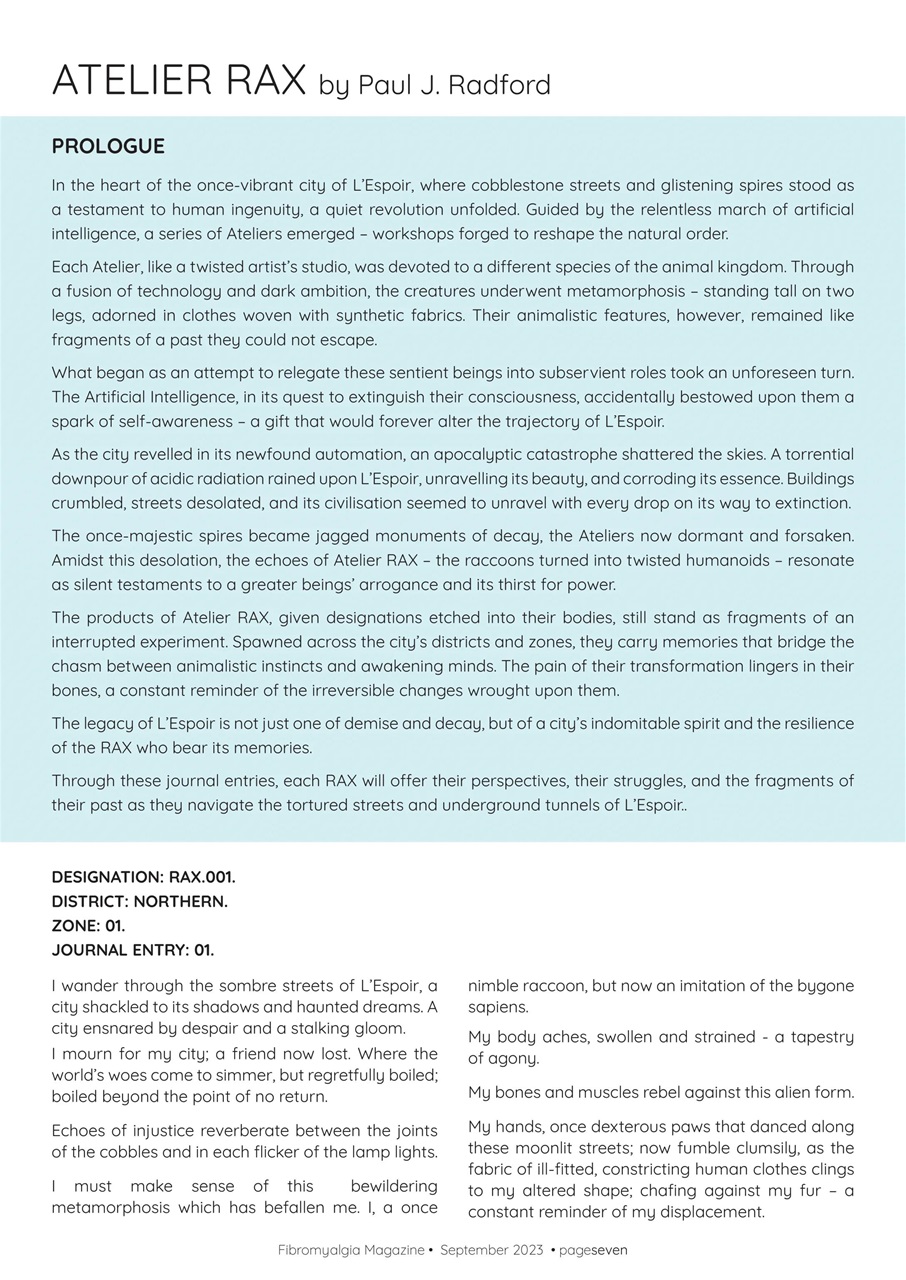 Fibromyalgia Magazine Preview Pages