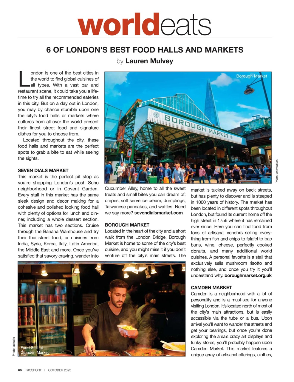 Passport Preview Pages