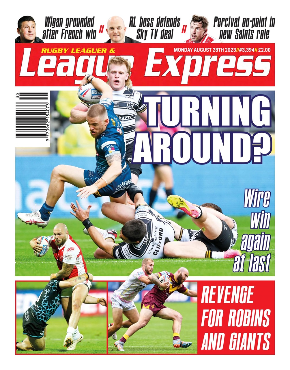 League Express Preview Pages