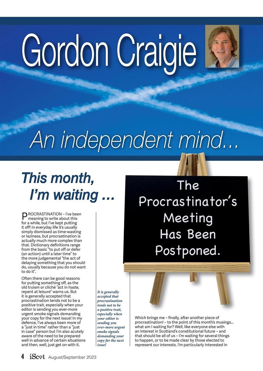 iScot Magazine Preview Pages