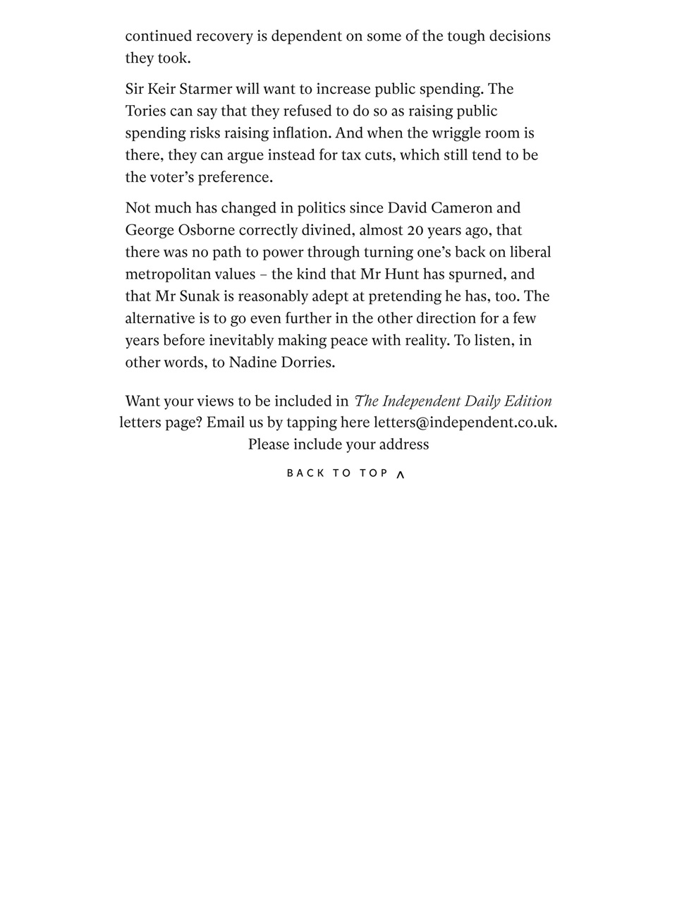 The Independent Daily Edition Newspaper Preview Pages