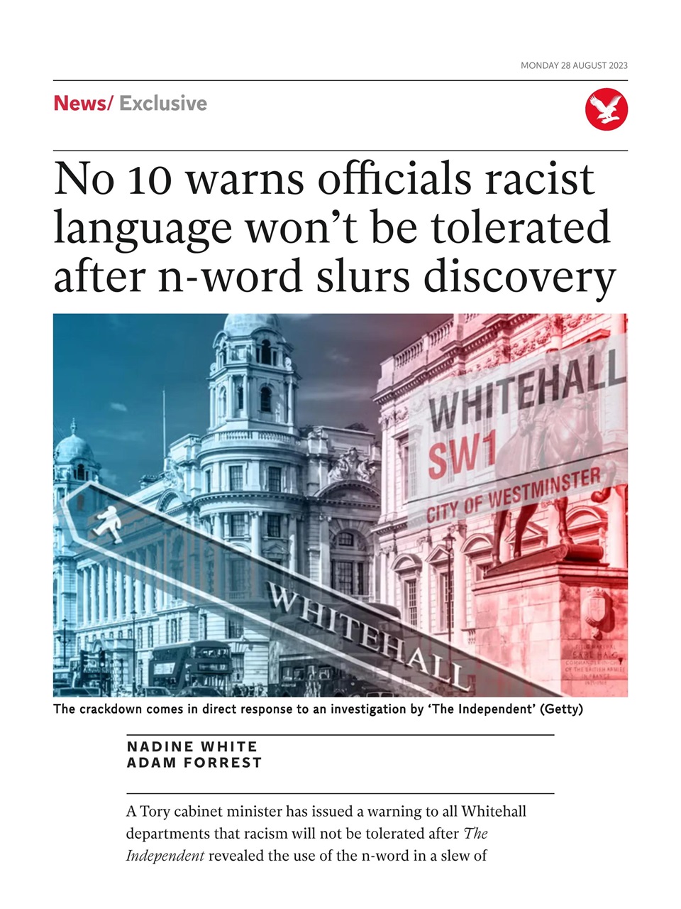 The Independent Daily Edition Newspaper Preview Pages